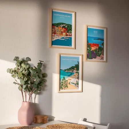 Apartment Studio Vue Mer Climatise A 100m Des Plages Saint-Jean-Cap-Ferrat